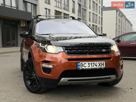 Оранжевый Ленд Ровер Discovery Sport, объемом двигателя 2 л и пробегом 112 тыс. км за 21999 $, фото 1 на Automoto.ua