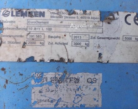 Лемкен Euro Diamant 10, объемом двигателя 0 л и пробегом 0 тыс. км за 31395 $, фото 9 на Automoto.ua