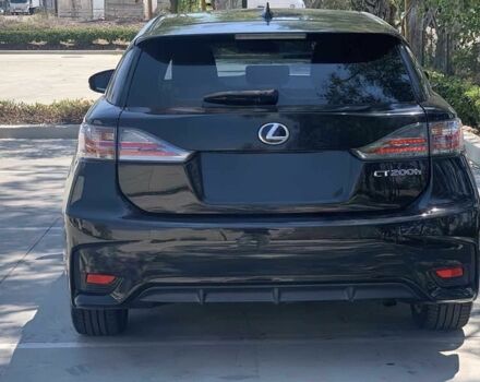 Черный Лексус СТ, объемом двигателя 1.8 л и пробегом 51 тыс. км за 8000 $, фото 4 на Automoto.ua