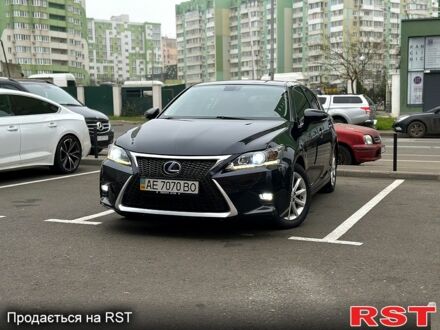 Черный Лексус СТ, объемом двигателя 1.8 л и пробегом 100 тыс. км за 14500 $, фото 1 на Automoto.ua
