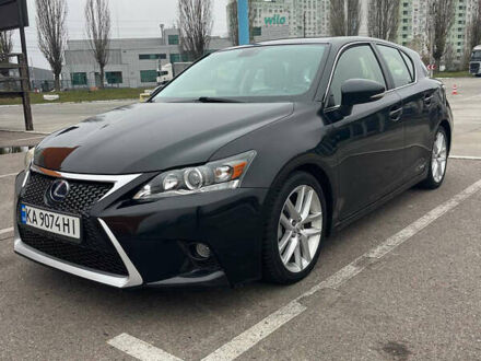 Черный Лексус СТ, объемом двигателя 1.8 л и пробегом 66 тыс. км за 15700 $, фото 1 на Automoto.ua