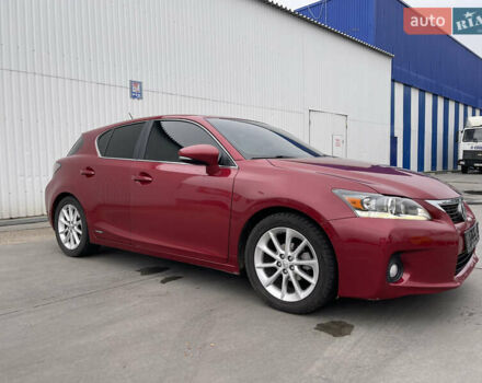 Красный Лексус СТ, объемом двигателя 1.8 л и пробегом 93 тыс. км за 14100 $, фото 3 на Automoto.ua