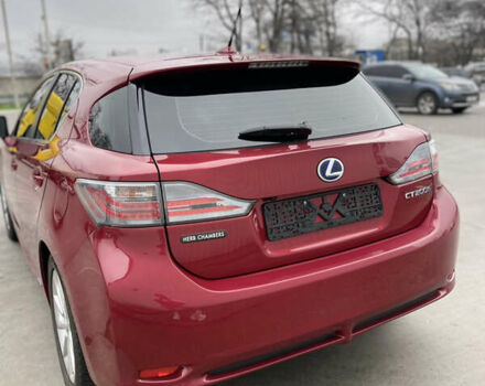 Красный Лексус СТ, объемом двигателя 1.8 л и пробегом 93 тыс. км за 14100 $, фото 6 на Automoto.ua