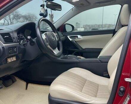 Червоний Лексус СТ, об'ємом двигуна 1.8 л та пробігом 93 тис. км за 14100 $, фото 9 на Automoto.ua