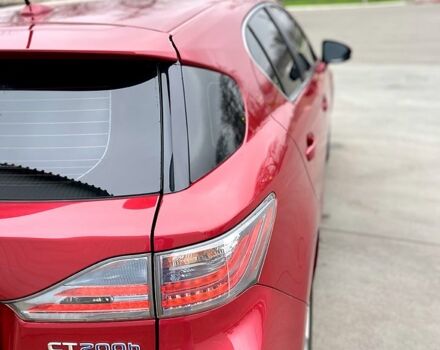 Красный Лексус СТ, объемом двигателя 1.8 л и пробегом 93 тыс. км за 13900 $, фото 8 на Automoto.ua