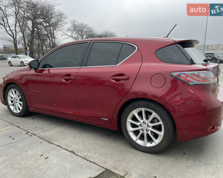 Красный Лексус СТ, объемом двигателя 1.8 л и пробегом 93 тыс. км за 14100 $, фото 5 на Automoto.ua