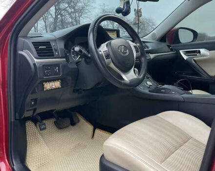 Красный Лексус СТ, объемом двигателя 1.8 л и пробегом 93 тыс. км за 14100 $, фото 15 на Automoto.ua