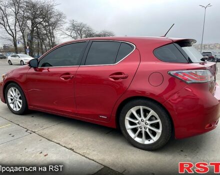 Красный Лексус СТ, объемом двигателя 1.8 л и пробегом 93 тыс. км за 13900 $, фото 4 на Automoto.ua