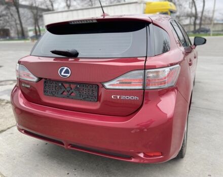 Червоний Лексус СТ, об'ємом двигуна 1.8 л та пробігом 93 тис. км за 14100 $, фото 14 на Automoto.ua