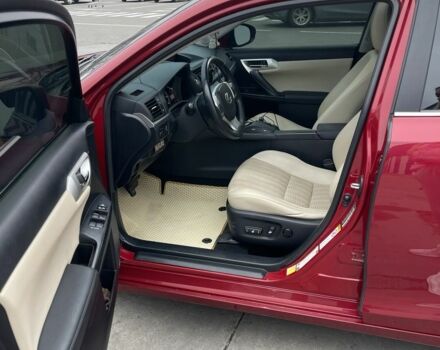 Червоний Лексус СТ, об'ємом двигуна 1.8 л та пробігом 93 тис. км за 14100 $, фото 10 на Automoto.ua