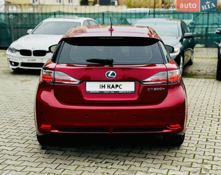 Червоний Лексус СТ, об'ємом двигуна 1.8 л та пробігом 189 тис. км за 13100 $, фото 3 на Automoto.ua