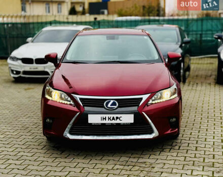 Червоний Лексус СТ, об'ємом двигуна 1.8 л та пробігом 189 тис. км за 13100 $, фото 1 на Automoto.ua
