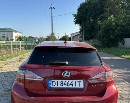 Червоний Лексус СТ, об'ємом двигуна 1.8 л та пробігом 160 тис. км за 11900 $, фото 5 на Automoto.ua