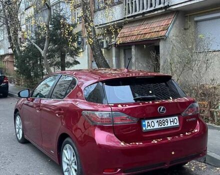 Червоний Лексус СТ, об'ємом двигуна 1.8 л та пробігом 209 тис. км за 20925 $, фото 7 на Automoto.ua