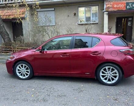 Червоний Лексус СТ, об'ємом двигуна 1.8 л та пробігом 209 тис. км за 20925 $, фото 4 на Automoto.ua