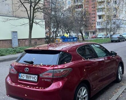 Червоний Лексус СТ, об'ємом двигуна 1.8 л та пробігом 209 тис. км за 20925 $, фото 8 на Automoto.ua