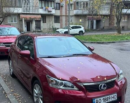 Червоний Лексус СТ, об'ємом двигуна 1.8 л та пробігом 209 тис. км за 20925 $, фото 2 на Automoto.ua