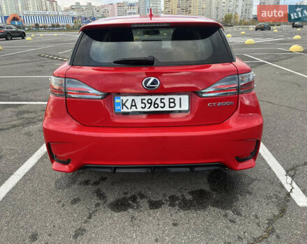 Лексус СТ 2014 в Киеве на Automoto.ua Красный Лексус СТ, объемом двигателя 1.8 л и пробегом 180 тыс. км за 12600 $, фото 4 на Automoto.ua