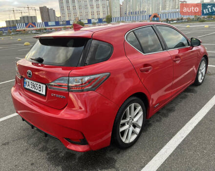 Лексус СТ 2014 в Киеве на Automoto.ua Красный Лексус СТ, объемом двигателя 1.8 л и пробегом 180 тыс. км за 12600 $, фото 5 на Automoto.ua