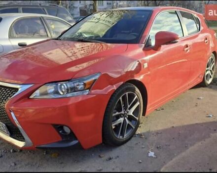 Червоний Лексус СТ, об'ємом двигуна 1.8 л та пробігом 95 тис. км за 15999 $, фото 1 на Automoto.ua