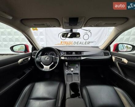 Красный Лексус СТ, объемом двигателя 1.8 л и пробегом 98 тыс. км за 14900 $, фото 18 на Automoto.ua