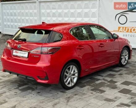 Красный Лексус СТ, объемом двигателя 1.8 л и пробегом 98 тыс. км за 14900 $, фото 8 на Automoto.ua