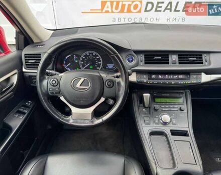 Красный Лексус СТ, объемом двигателя 1.8 л и пробегом 98 тыс. км за 14900 $, фото 19 на Automoto.ua