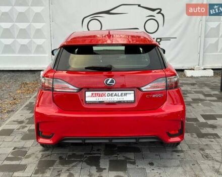Красный Лексус СТ, объемом двигателя 1.8 л и пробегом 98 тыс. км за 14900 $, фото 7 на Automoto.ua