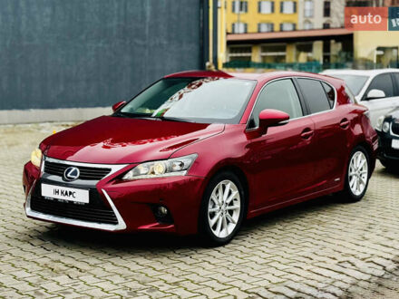 Красный Лексус СТ, объемом двигателя 1.8 л и пробегом 189 тыс. км за 13100 $, фото 1 на Automoto.ua