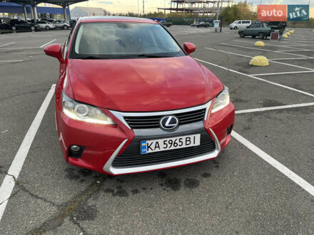Лексус СТ 2014 в Киеве на Automoto.ua Красный Лексус СТ, объемом двигателя 1.8 л и пробегом 180 тыс. км за 12600 $, фото 1 на Automoto.ua