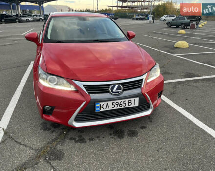 Червоний Лексус СТ, об'ємом двигуна 1.8 л та пробігом 180 тис. км за 12600 $, фото 1 на Automoto.ua