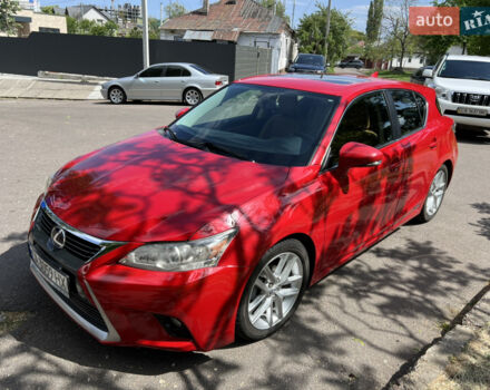 Червоний Лексус СТ, об'ємом двигуна 1.8 л та пробігом 110 тис. км за 15400 $, фото 1 на Automoto.ua