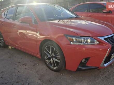 Красный Лексус СТ, объемом двигателя 1.8 л и пробегом 95 тыс. км за 15999 $, фото 1 на Automoto.ua