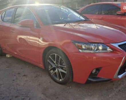 Червоний Лексус СТ, об'ємом двигуна 1.8 л та пробігом 95 тис. км за 15999 $, фото 1 на Automoto.ua