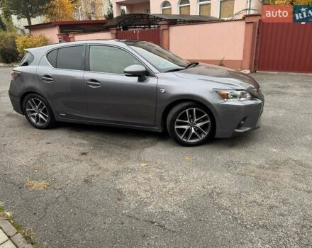 Серый Лексус СТ, объемом двигателя 1.8 л и пробегом 184 тыс. км за 18500 $, фото 7 на Automoto.ua