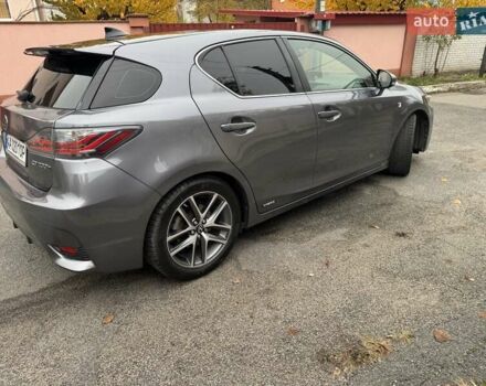 Серый Лексус СТ, объемом двигателя 1.8 л и пробегом 184 тыс. км за 18500 $, фото 6 на Automoto.ua