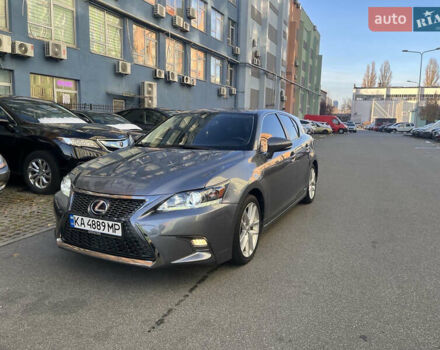 Серый Лексус СТ, объемом двигателя 1.8 л и пробегом 110 тыс. км за 15300 $, фото 1 на Automoto.ua