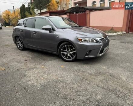Серый Лексус СТ, объемом двигателя 1.8 л и пробегом 184 тыс. км за 18500 $, фото 4 на Automoto.ua