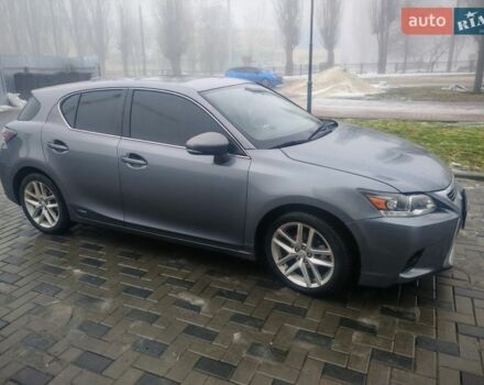 Серый Лексус СТ, объемом двигателя 1.8 л и пробегом 125 тыс. км за 13999 $, фото 1 на Automoto.ua