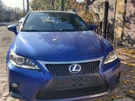 Синий Лексус СТ, объемом двигателя 1.8 л и пробегом 150 тыс. км за 15300 $, фото 1 на Automoto.ua