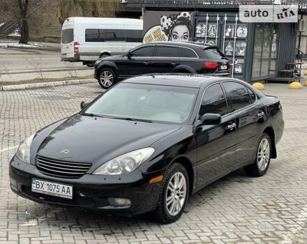 Черный Лексус ЕС, объемом двигателя 3 л и пробегом 350 тыс. км за 4700 $, фото 1 на Automoto.ua