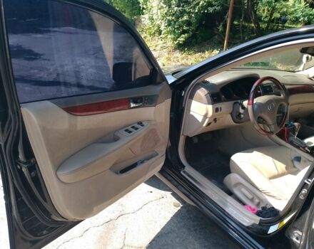 Черный Лексус ЕС, объемом двигателя 3 л и пробегом 230 тыс. км за 6000 $, фото 12 на Automoto.ua