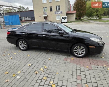 Черный Лексус ЕС, объемом двигателя 3 л и пробегом 320 тыс. км за 6000 $, фото 5 на Automoto.ua