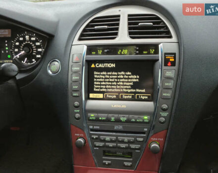 Черный Лексус ЕС, объемом двигателя 3.46 л и пробегом 210 тыс. км за 9500 $, фото 18 на Automoto.ua