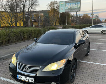 Лексус ЕС 2007 у Житомирі на Automoto.ua Чорний Лексус ЕС, об'ємом двигуна 3.46 л та пробігом 270 тис. км за 9600 $, фото 9 на Automoto.ua