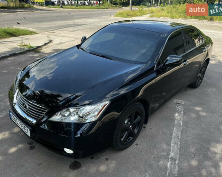 Черный Лексус ЕС, объемом двигателя 3.5 л и пробегом 194 тыс. км за 10800 $, фото 1 на Automoto.ua