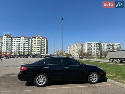 Черный Лексус ЕС, объемом двигателя 3 л и пробегом 335 тыс. км за 5000 $, фото 1 на Automoto.ua