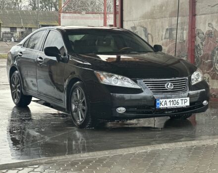 Черный Лексус ЕС, объемом двигателя 3.5 л и пробегом 242 тыс. км за 6999 $, фото 1 на Automoto.ua