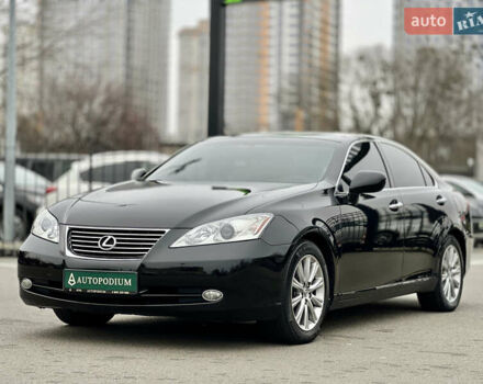 Черный Лексус ЕС, объемом двигателя 3.5 л и пробегом 234 тыс. км за 10499 $, фото 1 на Automoto.ua
