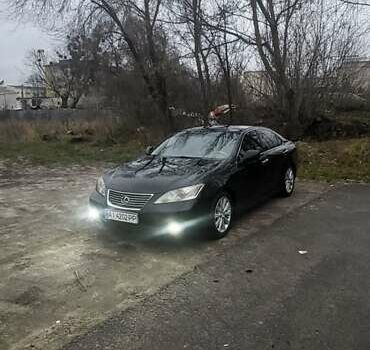 Черный Лексус ЕС, объемом двигателя 3.5 л и пробегом 255 тыс. км за 9300 $, фото 1 на Automoto.ua